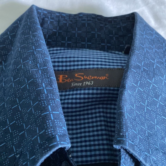 Ben Sherman Patterned Dress Shirt - Picture 4 of 4